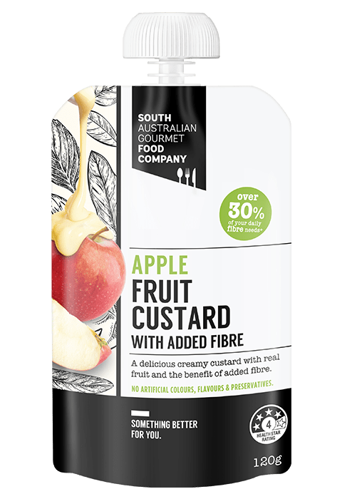 Picture of Apple fruit custard