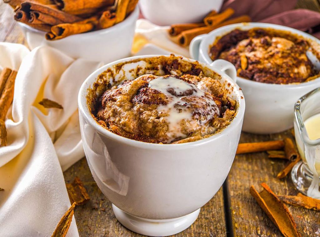Walnut and Carrot Pudding with Banana Custard