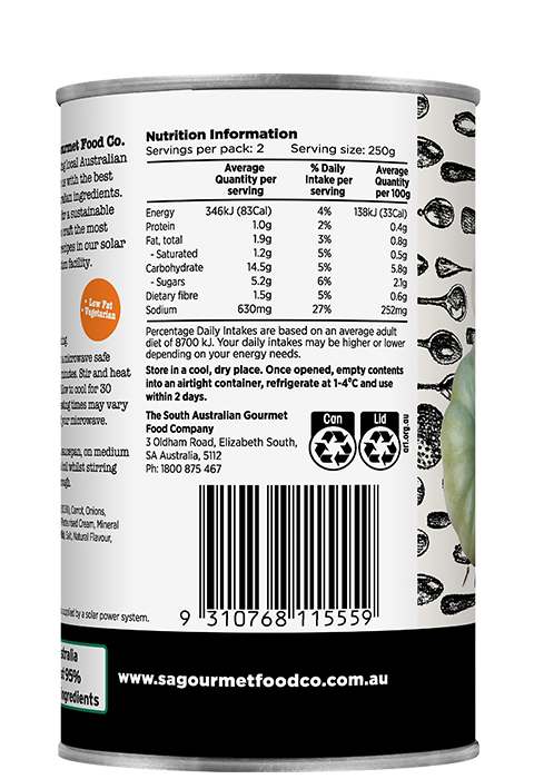 Creamy Pumpkin Soup 505g