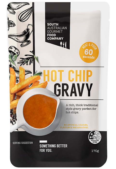 South Australian Gourmet Food Company Hot Chip Gravy 170g