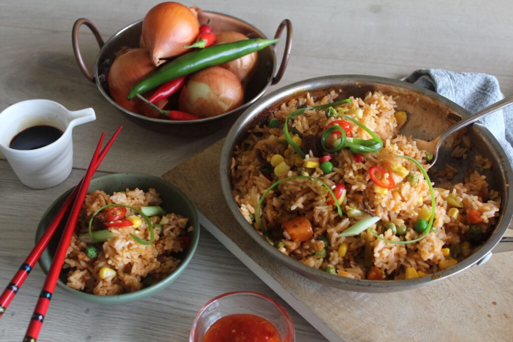 Chilli Beef & Vegetable One Pot Rice