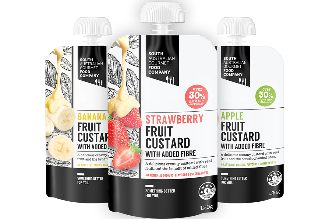 Picture of 3 packs of South Australian Gourmet Food Company Custards