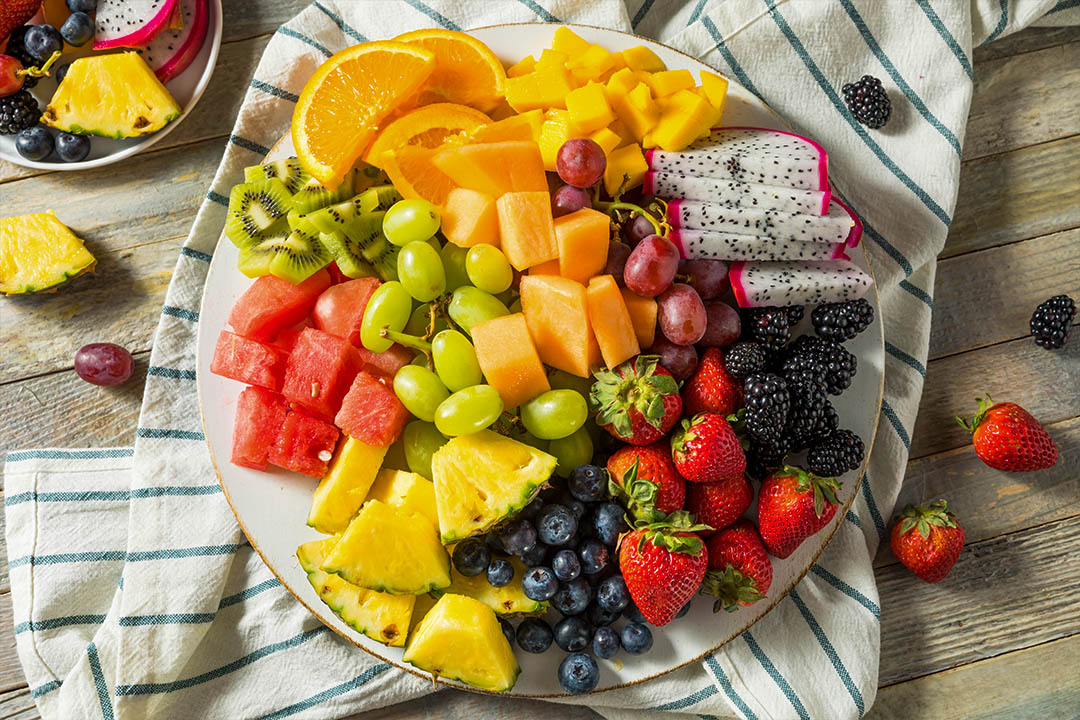 Raw Organic Fruit Platter