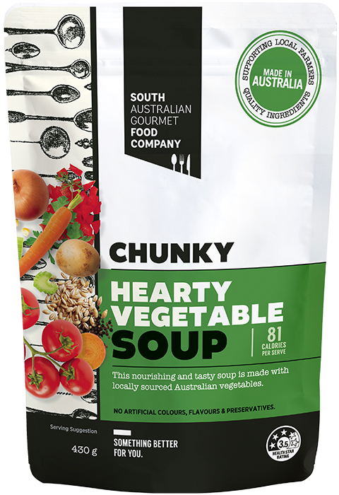 South Australian Gourmet Food Company Chunky Hearty Vegetable Soup 430g