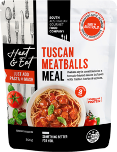 South Australian Gourmet Food Company Tuscan Meatballs Ready Meal 300g